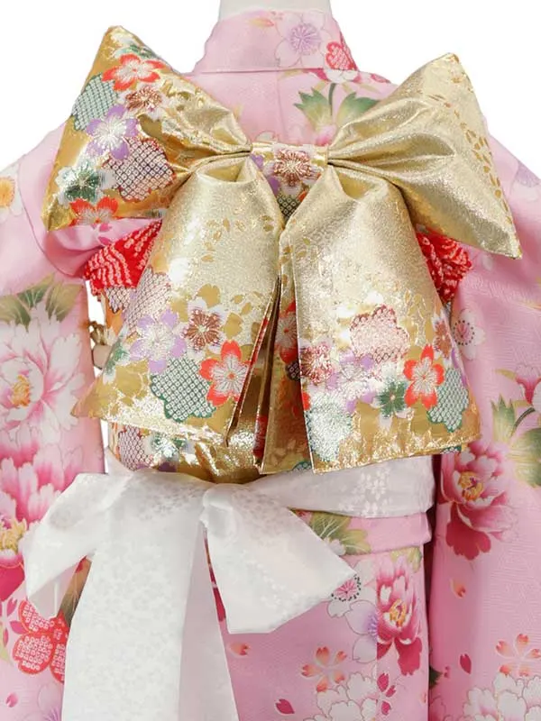 7歳(四つ身)ﾋﾟﾝｸ 七五三