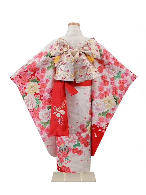 7歳(四つ身)白 七五三