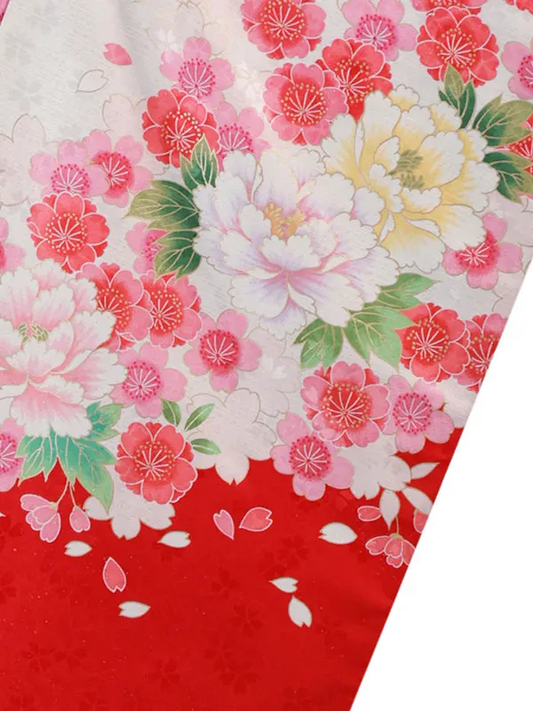 7歳(四つ身)白 七五三