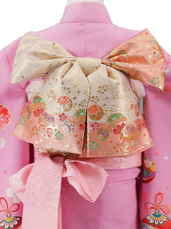 7歳(四つ身)ﾋﾟﾝｸ 七五三