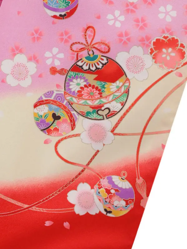 7歳(四つ身)ﾋﾟﾝｸ 七五三