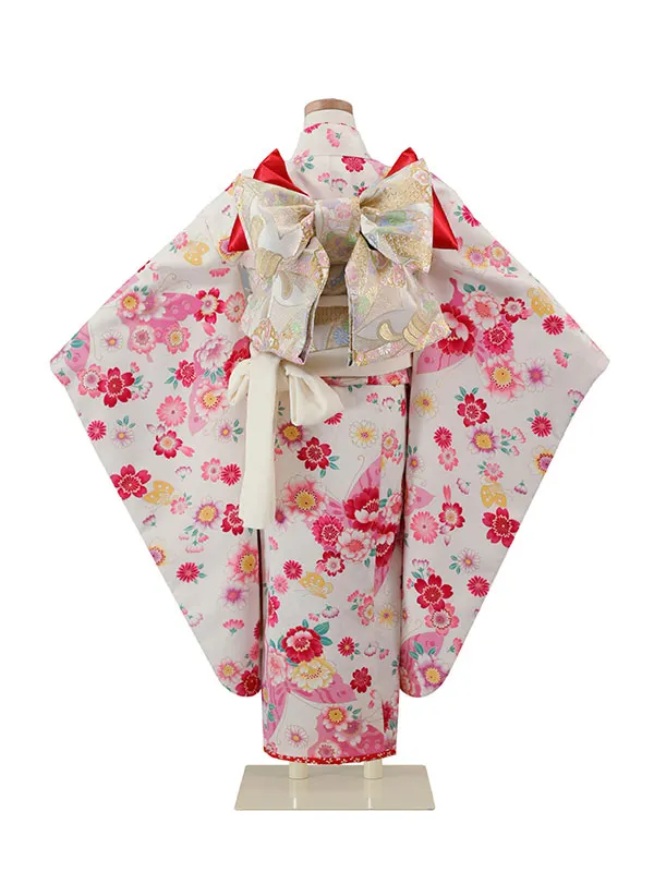 7歳(四つ身)白 七五三