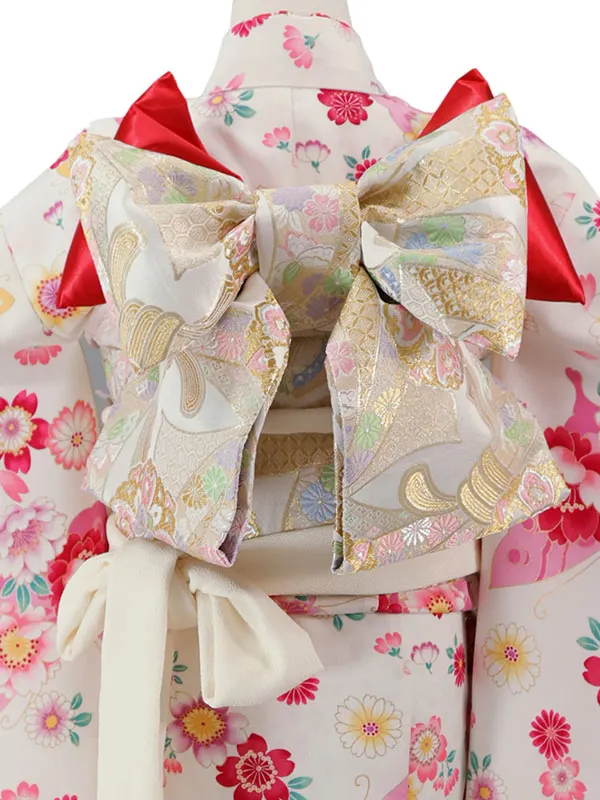 7歳(四つ身)白 七五三