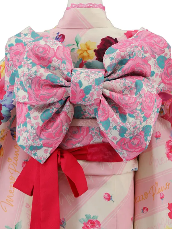 ﾒｿﾞﾋﾟｱﾉ  6歳(四つ身)ﾋﾟﾝｸ 七五三