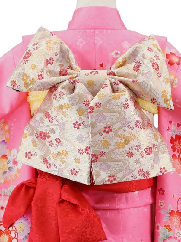 6歳(四つ身)ﾋﾟﾝｸ 七五三