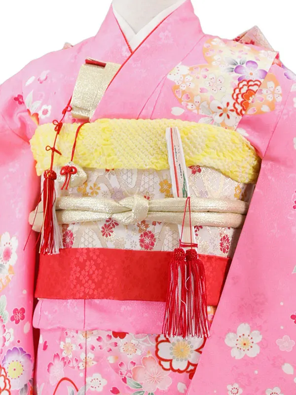 6歳(四つ身)ﾋﾟﾝｸ 七五三