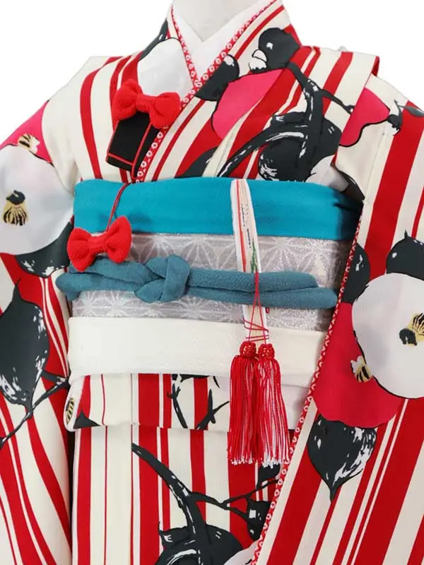 6歳(四つ身)赤 七五三