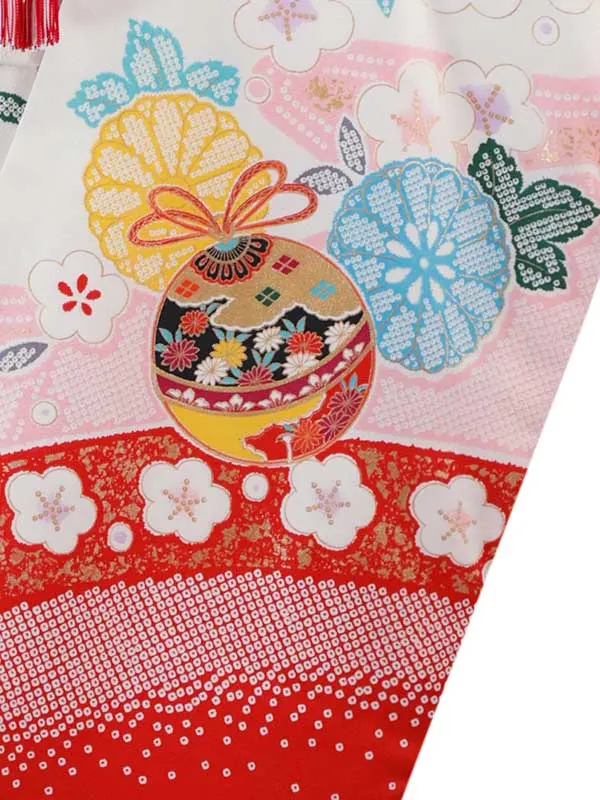 6歳(四つ身)白 七五三