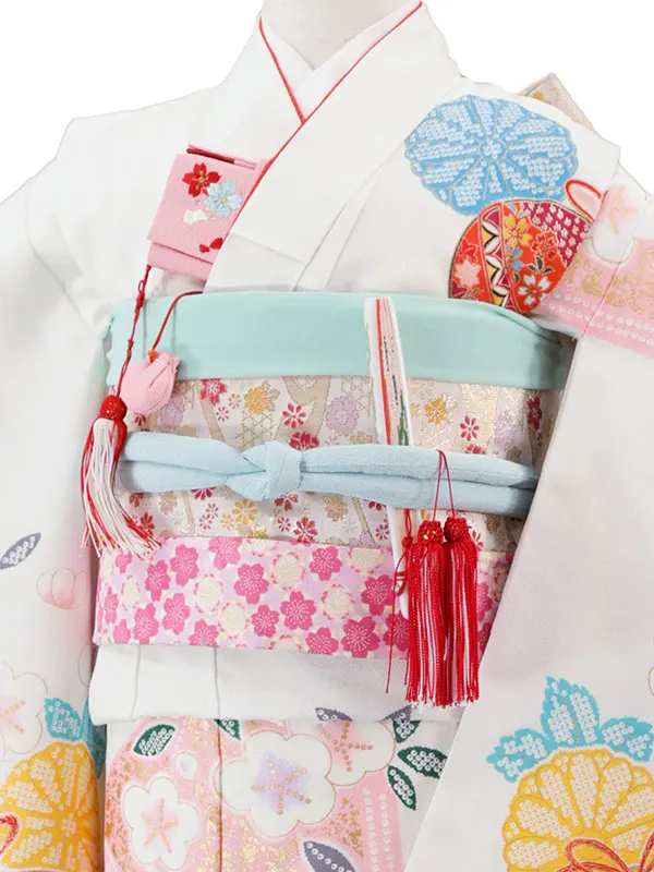 6歳(四つ身)白 七五三