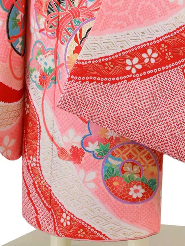 6歳(四つ身)赤 七五三