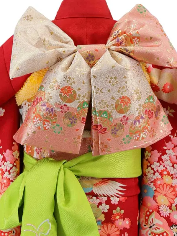 6歳(四つ身)赤 七五三