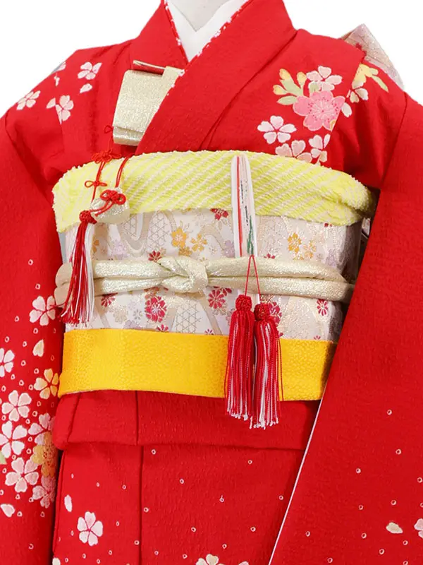 6歳(四つ身)赤 七五三