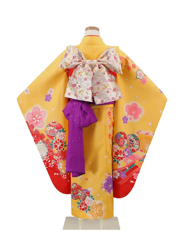 6歳(四つ身)黄 七五三