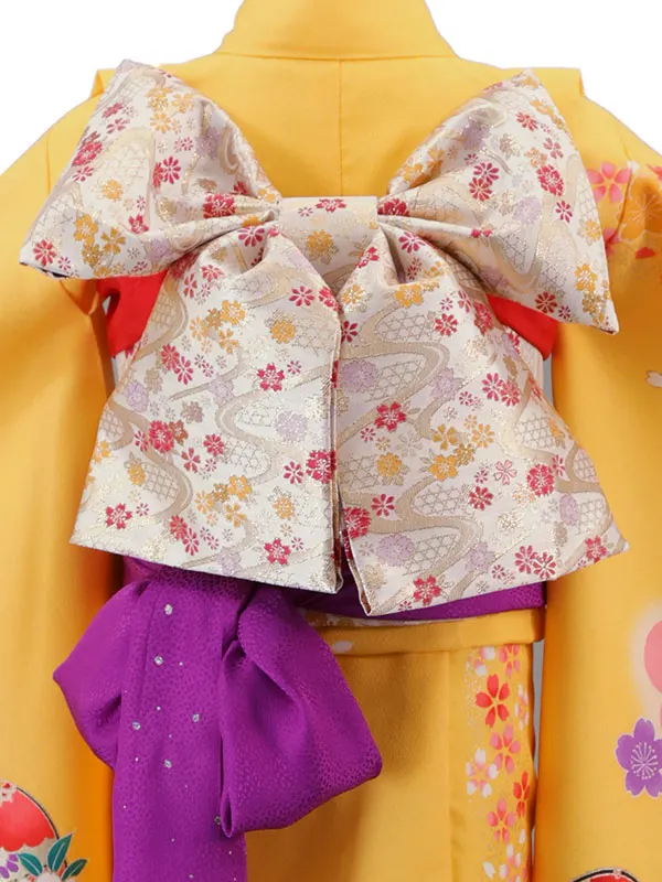 6歳(四つ身)黄 七五三