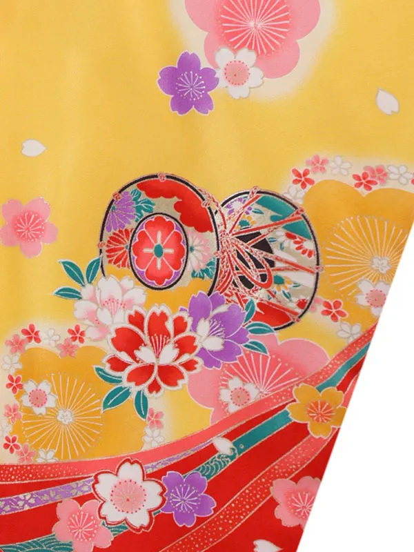 6歳(四つ身)黄 七五三