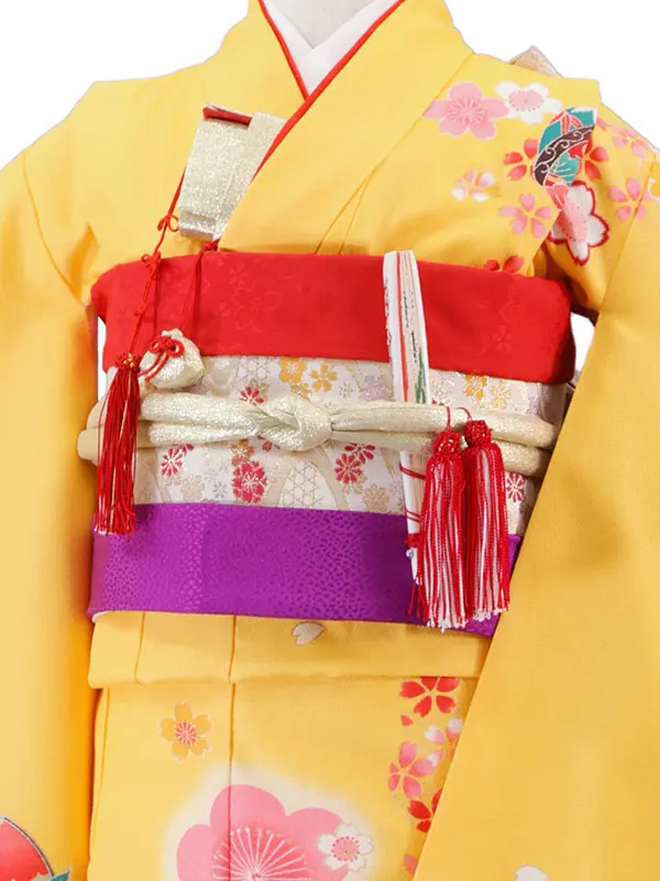 6歳(四つ身)黄 七五三