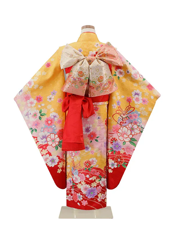 6歳(四つ身)黄 七五三