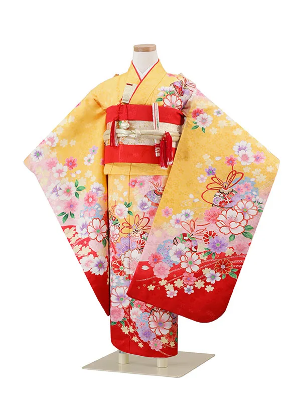 6歳(四つ身)黄 七五三