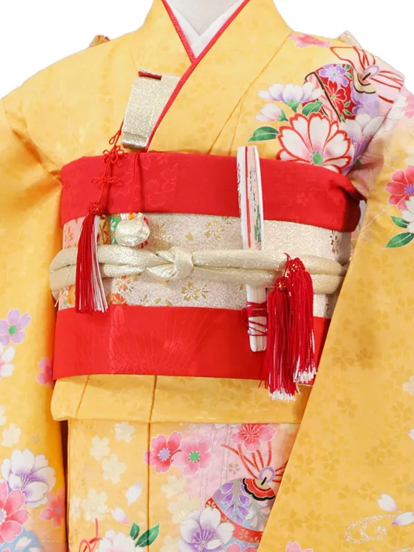 6歳(四つ身)黄 七五三