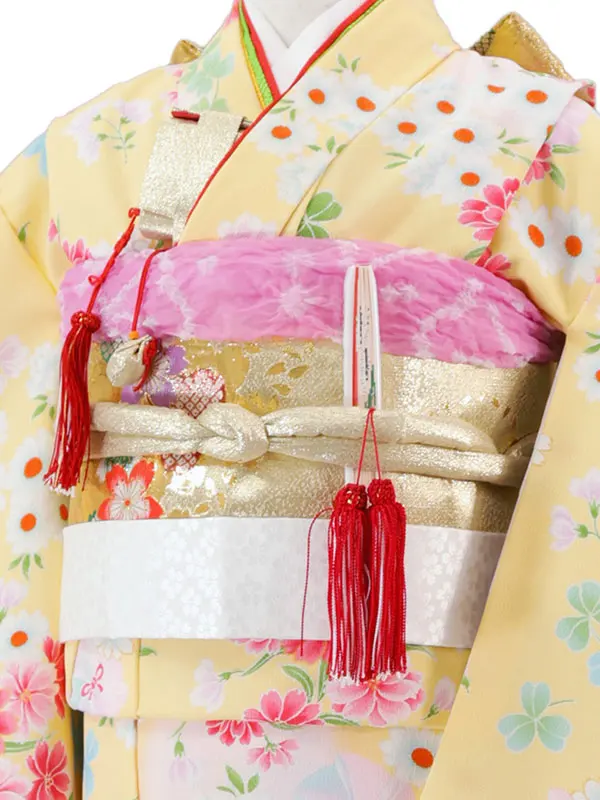 7歳(四つ身)黄 七五三