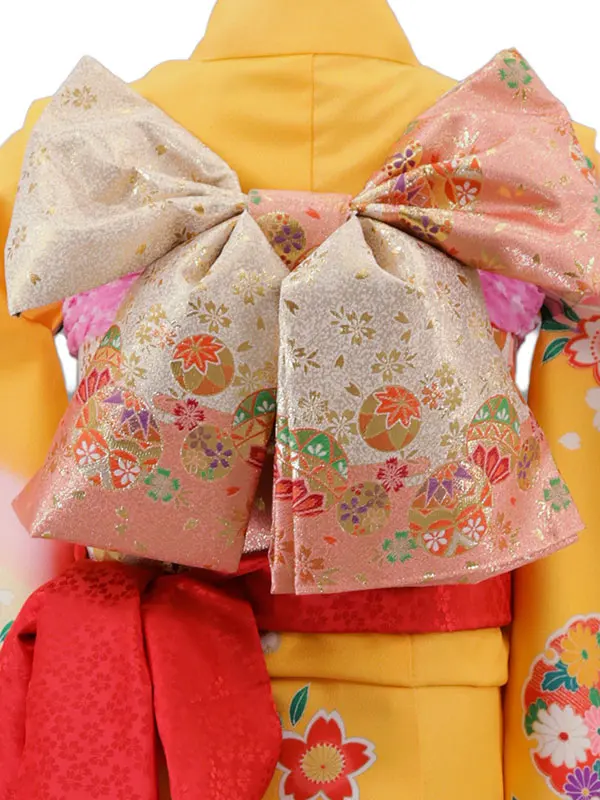 7歳(四つ身)黄 七五三