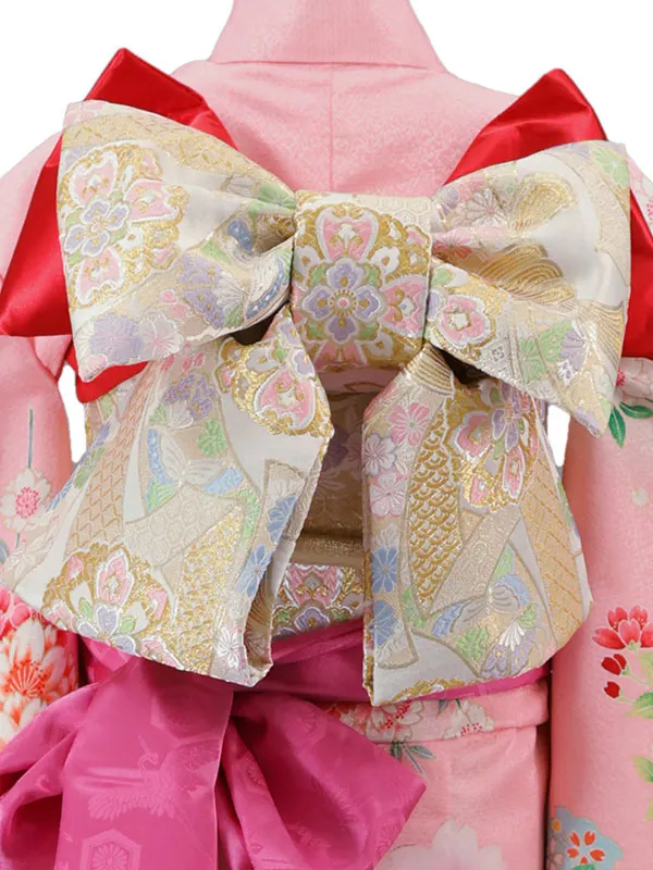 7歳(四つ身)ﾋﾟﾝｸ 七五三