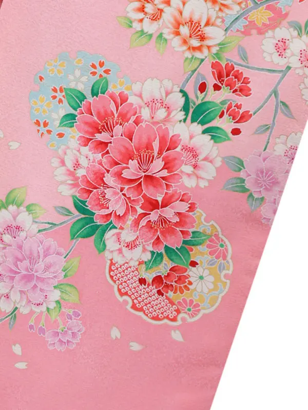 7歳(四つ身)ﾋﾟﾝｸ 七五三