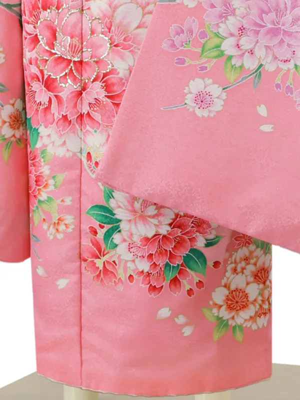 7歳(四つ身)ﾋﾟﾝｸ 七五三