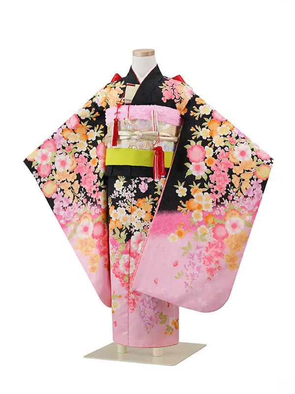 7歳(四つ身)黒 七五三