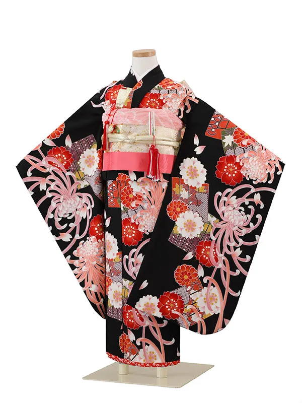 7歳(四つ身)黒 七五三