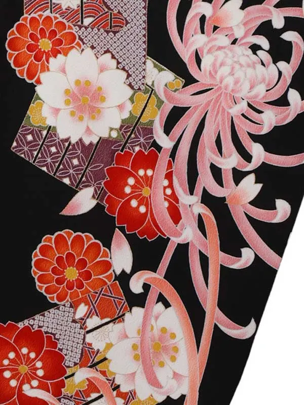 7歳(四つ身)黒 七五三