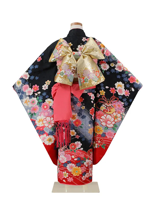 7歳(四つ身)黒 七五三