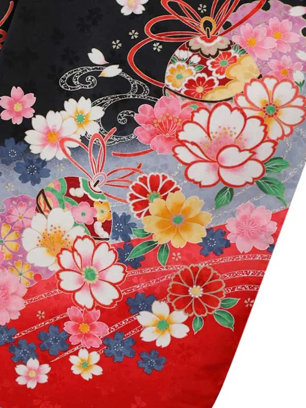 7歳(四つ身)黒 七五三