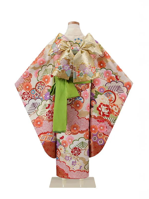 6歳(四つ身)ﾍﾞｰｼﾞｭ 七五三