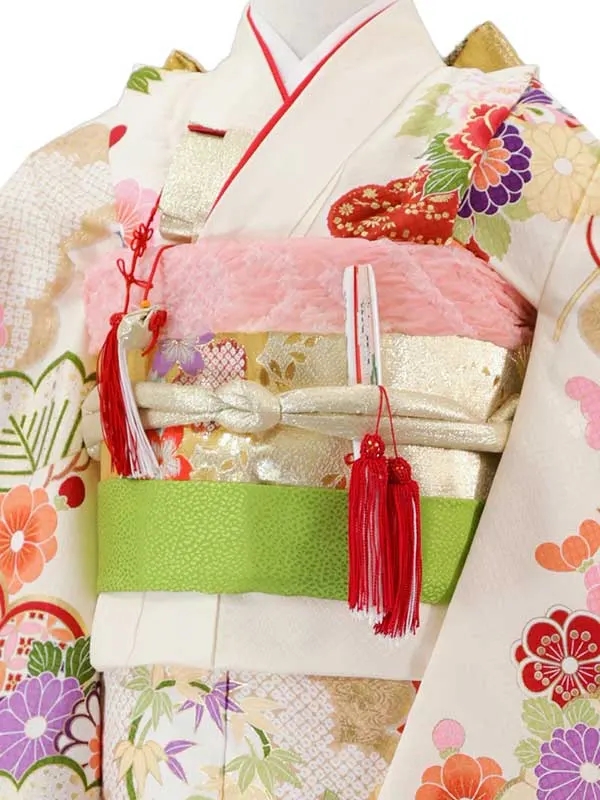 6歳(四つ身)ﾍﾞｰｼﾞｭ 七五三