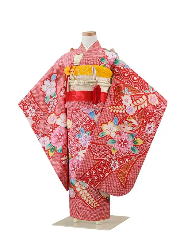 6歳(四つ身)赤 七五三