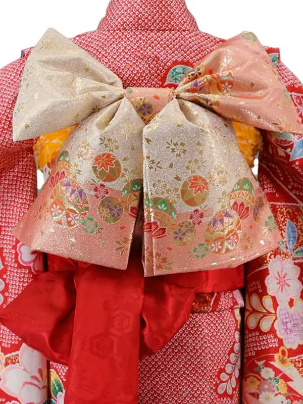 6歳(四つ身)赤 七五三