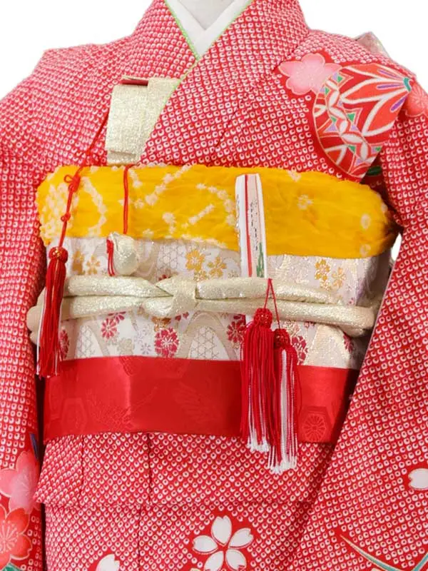 6歳(四つ身)赤 七五三