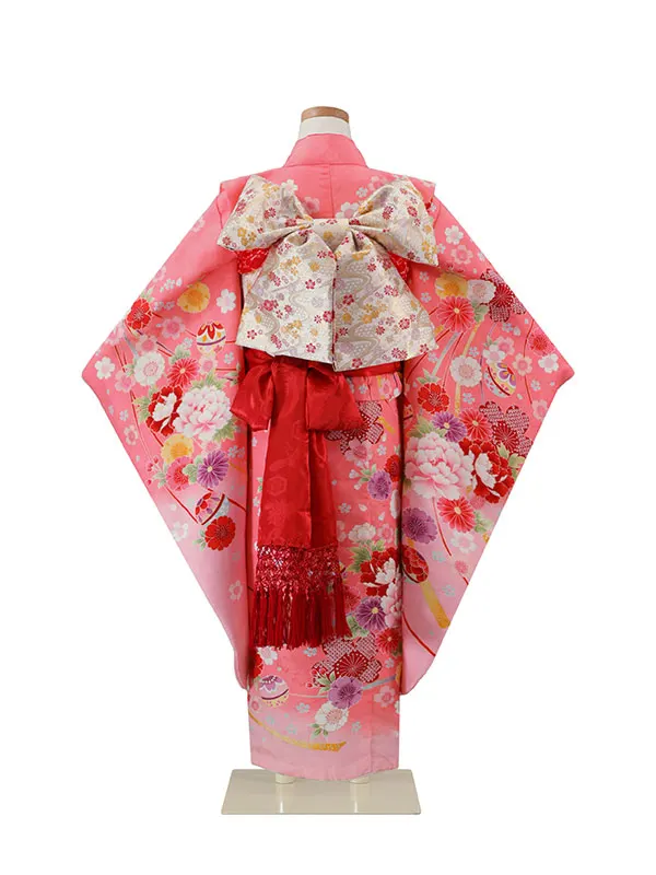 6歳(四つ身)ﾋﾟﾝｸ 七五三