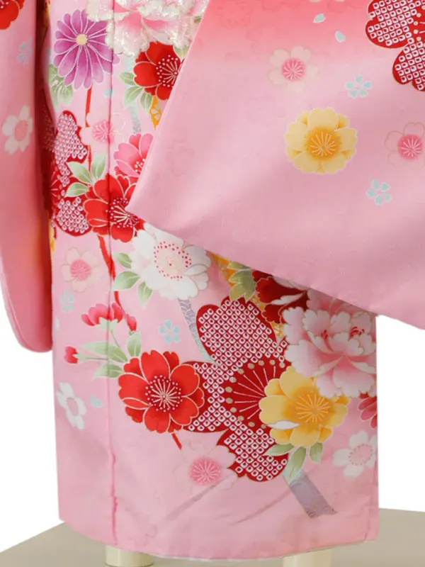 6歳(四つ身)ﾋﾟﾝｸ 七五三