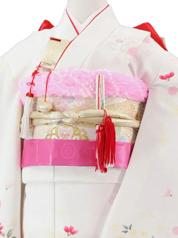 6歳(四つ身)白 七五三