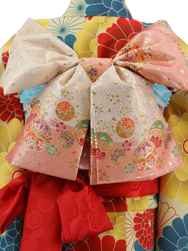 6歳(四つ身)黄 七五三