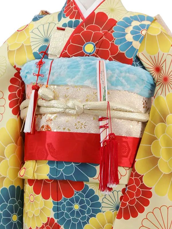 6歳(四つ身)黄 七五三