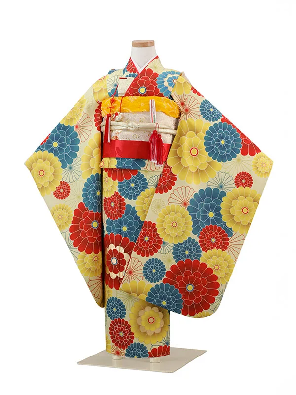 7歳(四つ身)黄 七五三