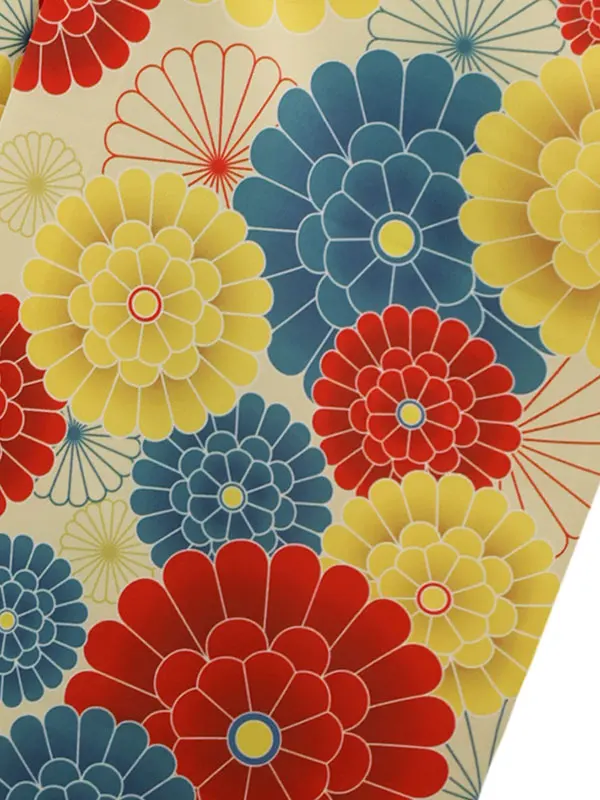 7歳(四つ身)黄 七五三