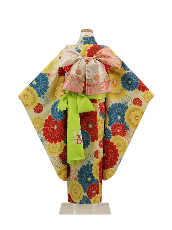 6歳(四つ身)黄 七五三