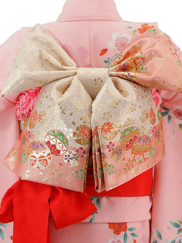 7歳(四つ身)ﾋﾟﾝｸ 七五三