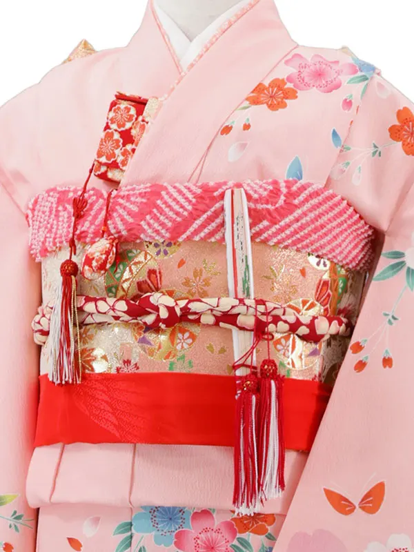 7歳(四つ身)ﾋﾟﾝｸ 七五三