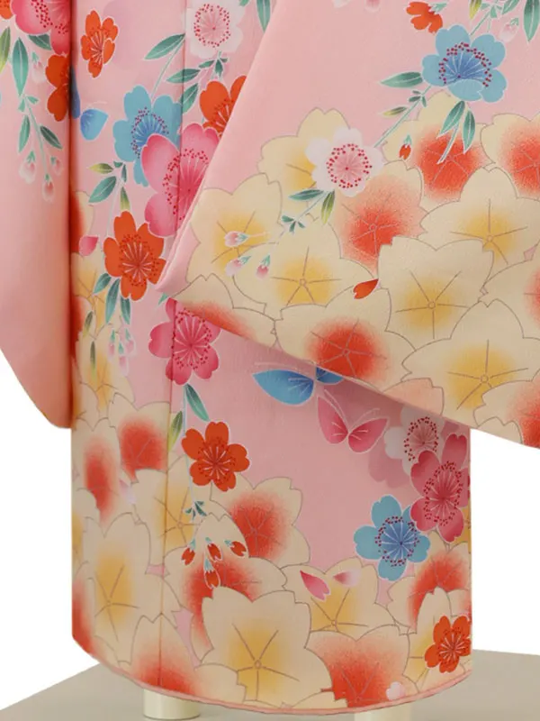 7歳(四つ身)ﾋﾟﾝｸ 七五三