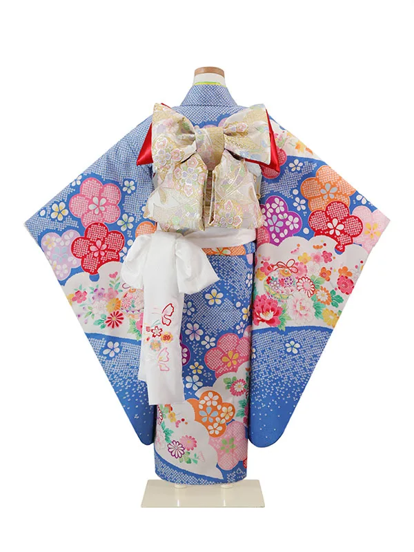 7歳(四つ身)青 七五三